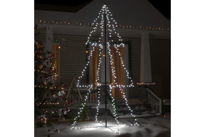 Kartionmallinen joulukuusi 300 LEDiä sisä/ulkokäyttö - Jouluvalot ulos
