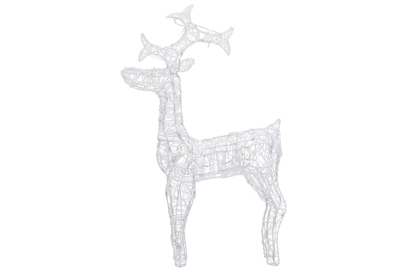 Poro joulukoriste 90 LED-valoa 60x16x100 cm akryyli - Valaistus - Jouluvalaistus - Jouluvalot ulos