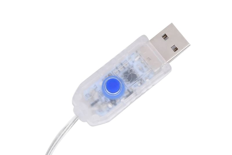 Poroperhe joulukoriste akryyli 160 LED-valoa sininen - Sininen - Valaistus - Jouluvalaistus - Jouluvalot ulos