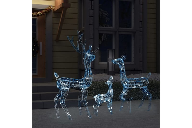 Poroperhe joulukoriste akryyli 300 LED-valoa kylmän - Valaistus - Jouluvalaistus - Jouluvalot ulos