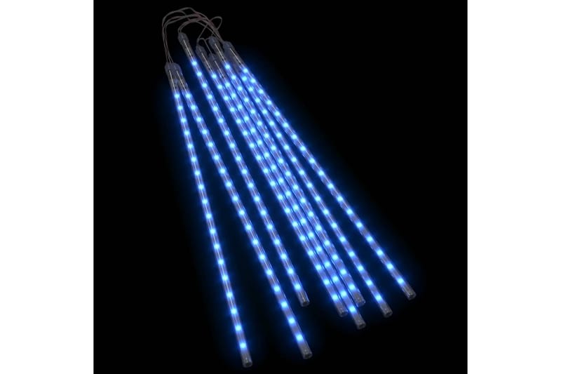 Meteorivalot 8 kpl 50 cm sininen 288 LED-valoa sisä/ulko - Sininen - Valaistus - Jouluvalaistus - Jouluvalot ulos