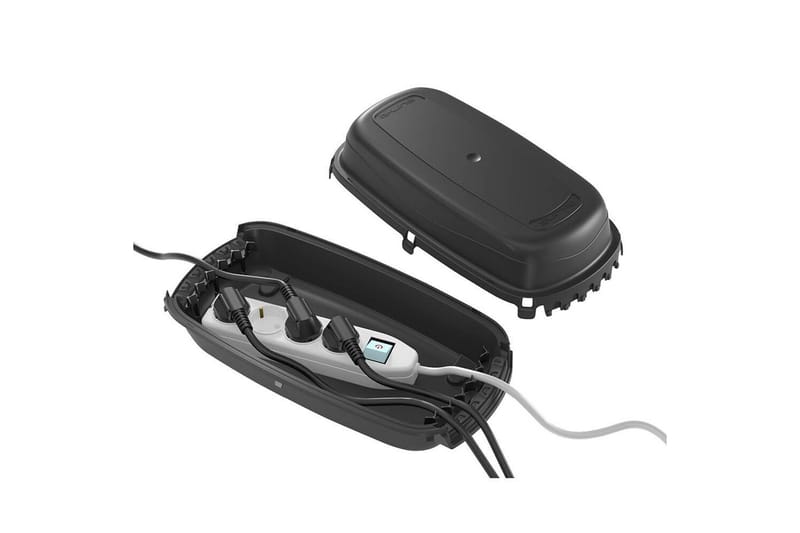 Kaapelikotelo D-Line Ulkona - Harmaa - Valaistus - Valaistustarvikkeet