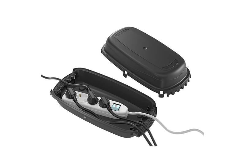 Kaapelikotelo D-Line Ulkona - Harmaa - Valaistus - Valaistustarvikkeet