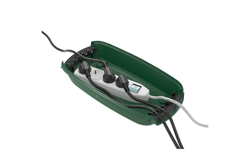 Kaapelikotelo D-Line Ulkona - Vihreä - Valaistus - Valaistustarvikkeet