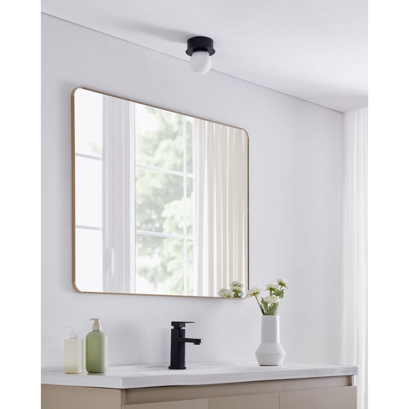 Seinä-/kattovalaisin Mosiano - Musta - Valaistus - Kalustevalaisin & integroidut valaisimet - Peilivalaistus