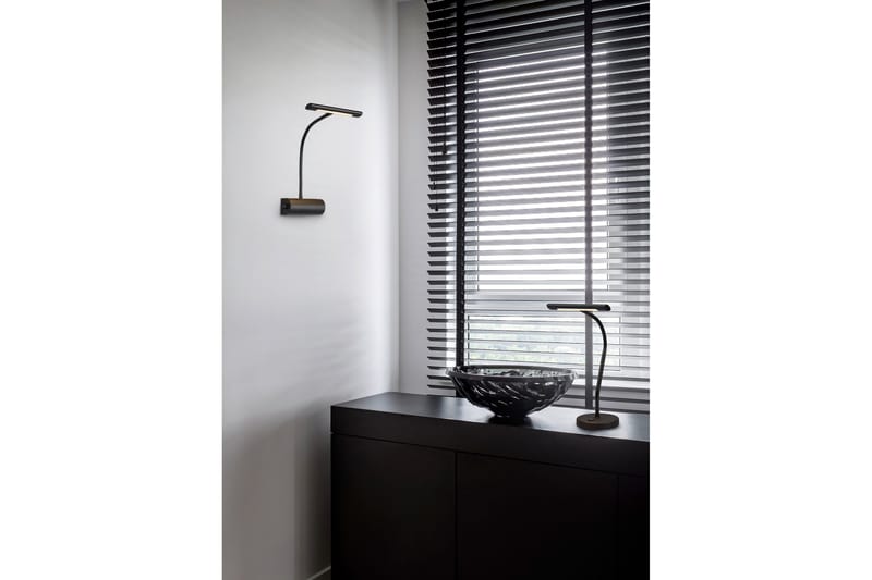 LED-Tauluvalaisin Curtis Mattamusta - TRIO - Valaistus - Kalustevalaisin & integroidut valaisimet - Tauluvalaistus