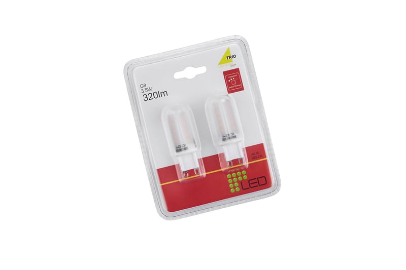 Led G9 3W 300Lm 3000K switch Dimmer 2-pack Lamppu, undefined