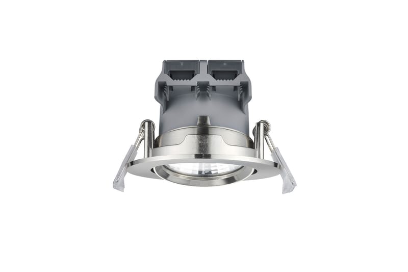LED-Alasvalo Pamir Ø8,5 cm Harjattu Teräs - TRIO - Valaistus - Hehkulamppu & polttimo - LED-valaistus - LED-kohdevalo
