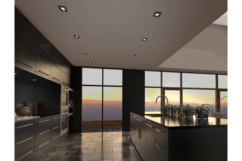 LED-Alasvalo Pamir Mattamusta - TRIO - Valaistus - Hehkulamppu & polttimo - LED-valaistus - LED-kohdevalo