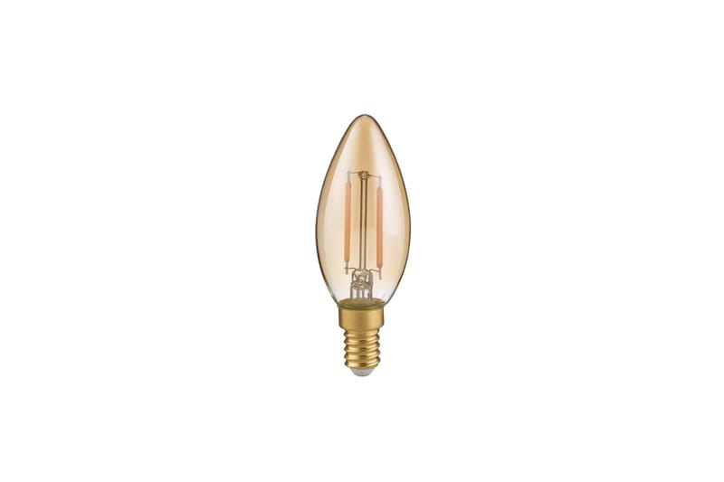 Filament Lamppu Kynttiläkupu 2W 250Lm 2700K LED E14 Ruskea - TRIO - Älylamppu - LED-lamput