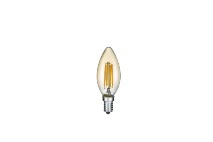 Filament Lamppu Kynttiläkupu 4W 360Lm 2700K LED E14 Ruskea - TRIO - LED-lamput - Älylamppu
