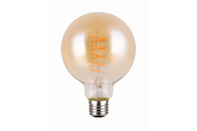 LED-Lamppu Filament Iso Globe E27 4W 1800K Ruskea Switch Dim, TRIO
