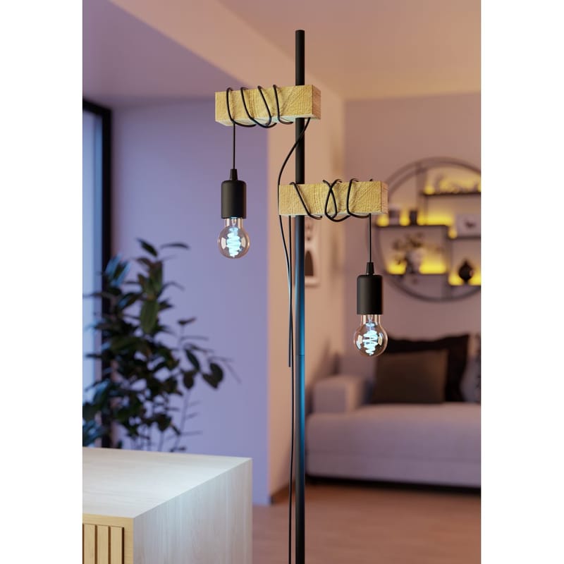 Valonlähde 2xLM-ZIG-CCT E27 A60 4,9W Amber + Katkaisin - 6 cm - Valaistus - Hehkulamppu & polttimo - LED-valaistus - LED-lamput - LED-lamppu