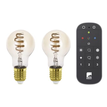 Valonlähde 2xLM-ZIG-CCT E27 A60 4,9W Amber - 6 cm - Valaistus - Hehkulamppu & polttimo - LED-valaistus - LED-lamput - LED-lamppu