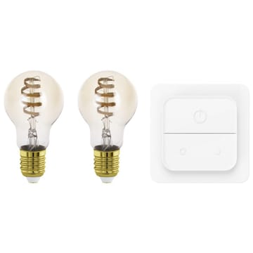 Valonlähde 2xLM-ZIG-CCT E27 A60 4,9W Amber + Katkaisin - 6 cm - Valaistus - Hehkulamppu & polttimo - LED-valaistus - LED-lamput - LED-lamppu