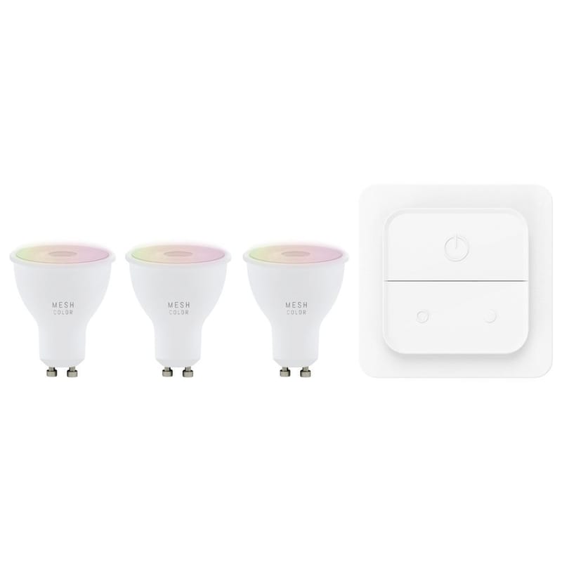 Valonlähde 3xLM-ZIG-RGB/CCT GU10 4,5W, 5 cm