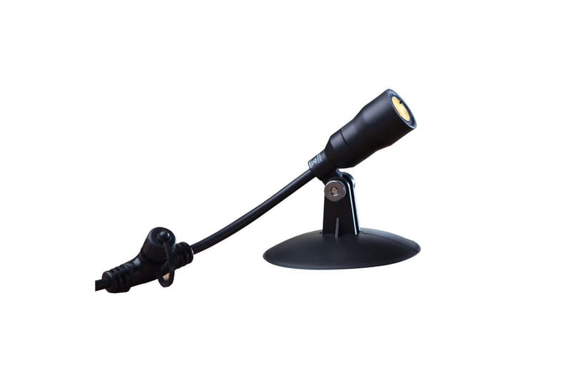 Valaistusspotti Heissner Smart Light 1W Musta Lämminvalkoinen - Valaistus - Hehkulamppu & polttimo - LED-valaistus - LED-kohdevalo