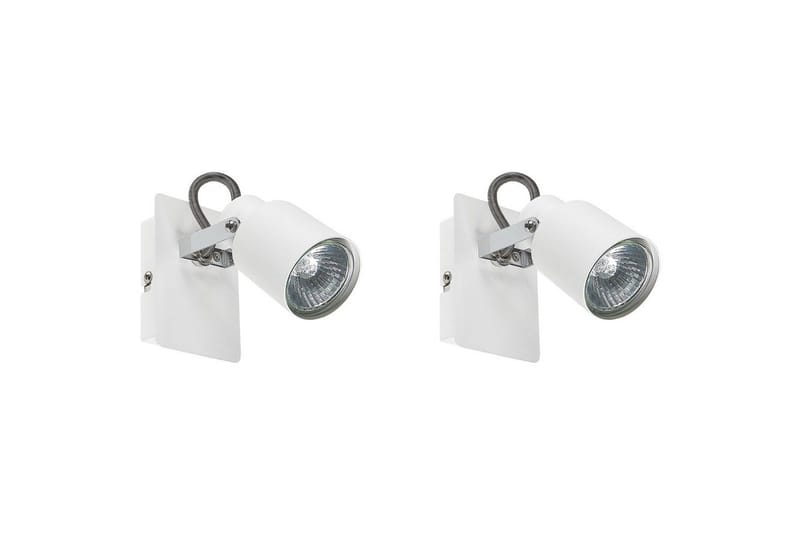 Athenaeum Kohdevalaisin 2 kpl GU10, Valkoinen
