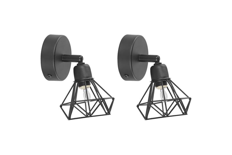 Ermana Kohdevalaisin 2 kpl G9, Musta