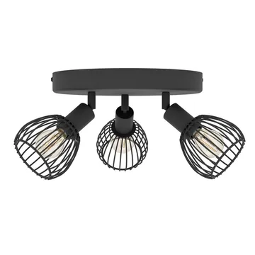 Kohdevalaisin Sonnino pyöreä 3 lampulla - 25 cm - Valaistus - Hehkulamppu & polttimo - Spottivalaisin & alasvalo - Seinäspotti