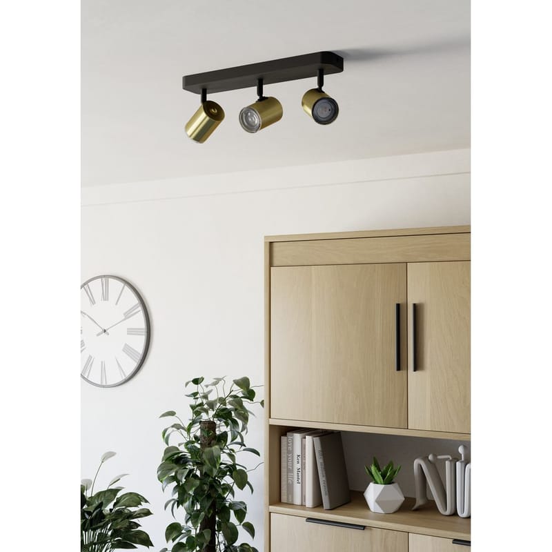 Kohdevalo Consuma, jossa 3 Lamppua - 8 cm - Valaistus - Hehkulamppu & polttimo - Spottivalaisin & alasvalo - Seinäspotti