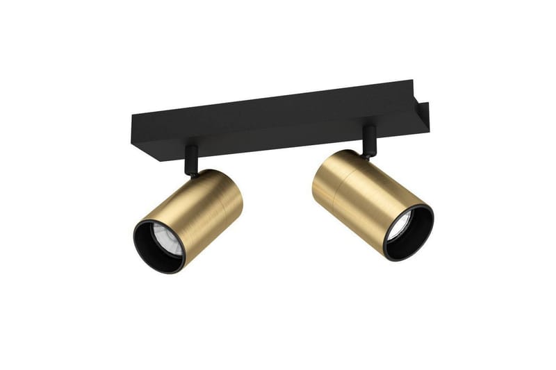Kohdevalo Eglo Cumaribo Musta/Messinki 2 Lamppua - 2 Lamppua - Valaistus - Hehkulamppu & polttimo - Spottivalaisin & alasvalo - Seinäspotti