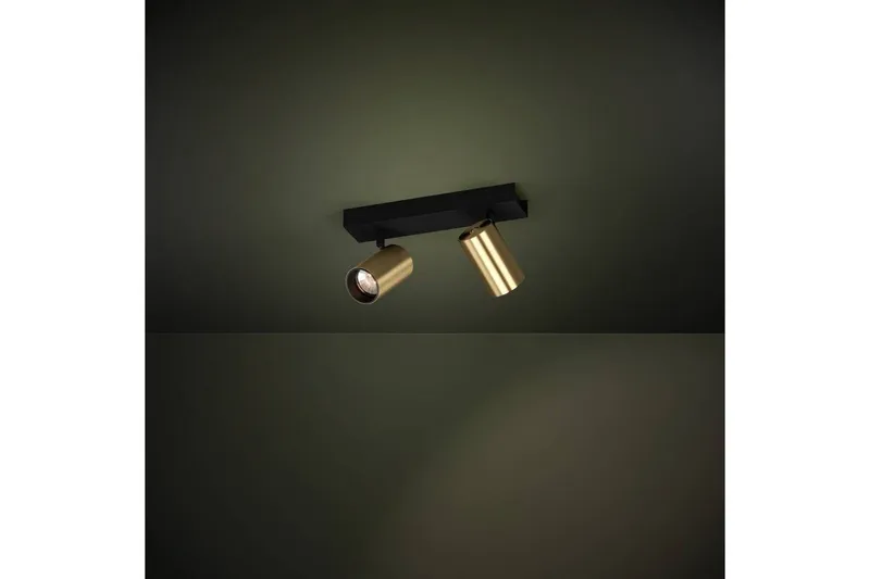 Kohdevalo Eglo Cumaribo Musta/Messinki 2 Lamppua - 2 Lamppua - Valaistus - Hehkulamppu & polttimo - Spottivalaisin & alasvalo - Seinäspotti