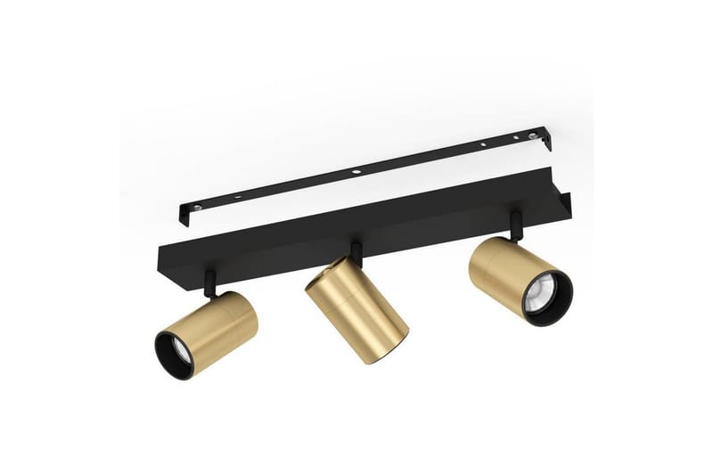 Kohdevalo Eglo Cumaribo Musta/Messinki 3 lamppua - 3 lamppua - Valaistus - Hehkulamppu & polttimo - Spottivalaisin & alasvalo - Seinäspotti