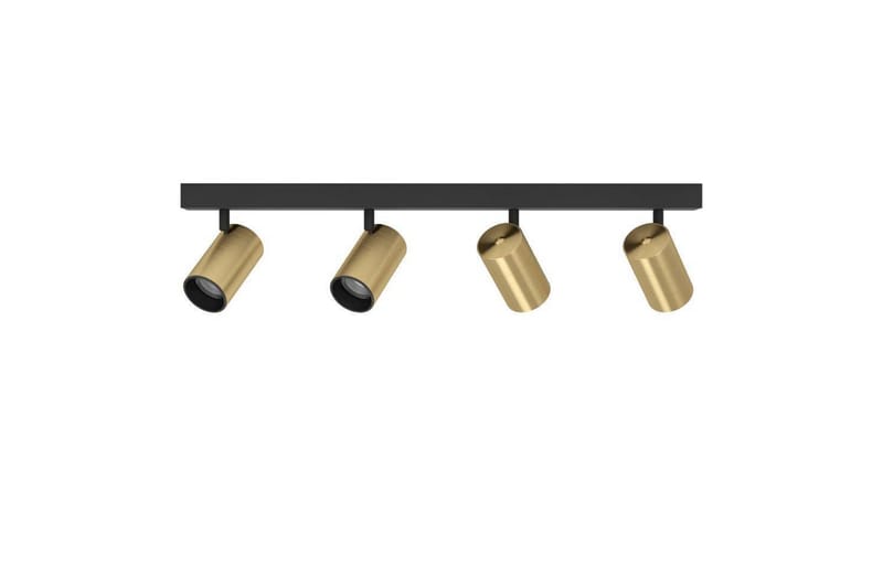 Kohdevalo Eglo Cumaribo Musta/Messinki 4 lamppua - 4 lamppua - Valaistus - Hehkulamppu & polttimo - Spottivalaisin & alasvalo - Seinäspotti