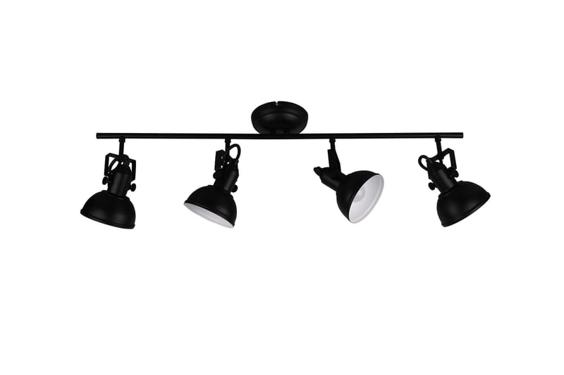 Spotti Gina 4-Os. 4xE14 Mattamusta - TRIO - Valaistus - Hehkulamppu & polttimo - Spottivalaisin & alasvalo - Kohdevalo kisko