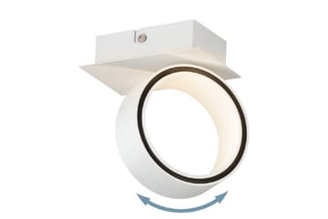 LED-spottilamppu Eglo Albariza Valkoinen 1 Lamppu - 1 Lamppu - Valaistus - Hehkulamppu & polttimo - Spottivalaisin & alasvalo - Seinäspotti