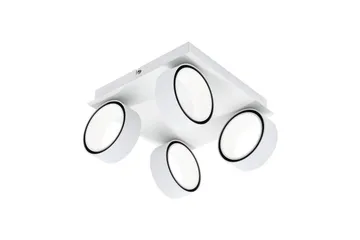 LED-spottilamppu Eglo Albariza Valkoinen 4 lamppua - 4 lamppua - Valaistus - Hehkulamppu & polttimo - Spottivalaisin & alasvalo - Seinäspotti
