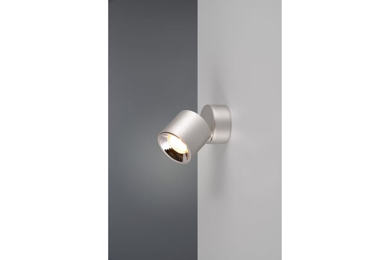 Spotti Guayana 1-os GU10 Harjattu Alumiini - TRIO - Valaistus - Hehkulamppu & polttimo - Spottivalaisin & alasvalo - Seinäspotti