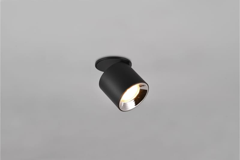 Spotti Guayana 1-os GU10 Mattamusta - TRIO - Valaistus - Hehkulamppu & polttimo - Spottivalaisin & alasvalo - Seinäspotti