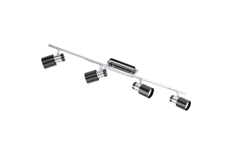 Spotlight Eglo Davida 1 4 Lamppua, Kromi/Musta