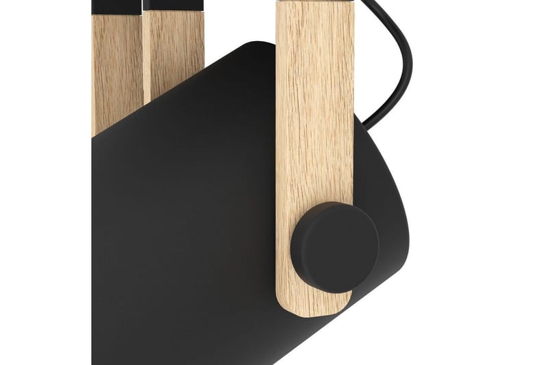 Spotlight Eglo Hornwood - Ruskea/Musta - Valaistus - Hehkulamppu & polttimo - Spottivalaisin & alasvalo - Seinäspotti