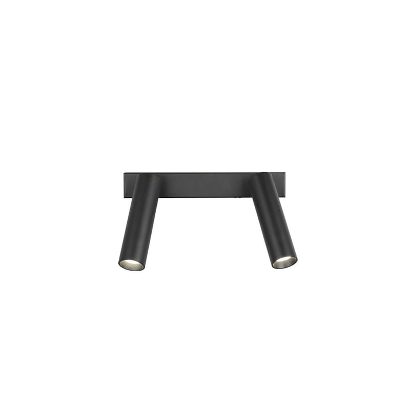 Spotti Ambala - 2 lamppua, 2-osainen, Mattamusta - Valaistus - Hehkulamppu & polttimo - Spottivalaisin & alasvalo - Kohdevalo kisko