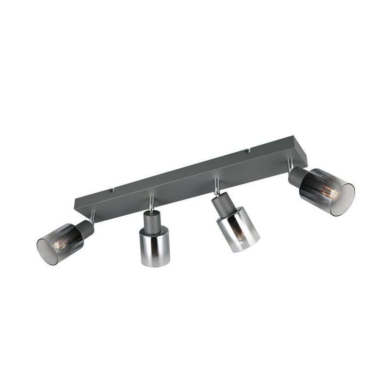 Spotti Cadiz - 4 lamppua, 4-osainen - Valaistus - Hehkulamppu & polttimo - Spottivalaisin & alasvalo - Kattospotti