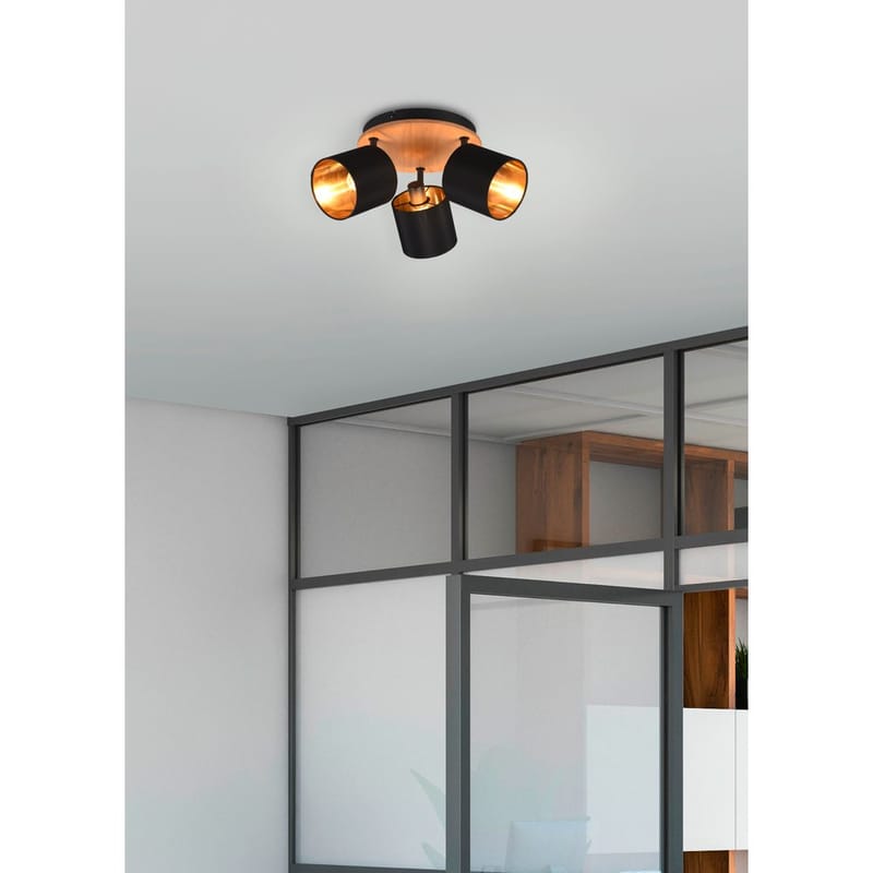 Spotti Tommy - 3 lamppua, 3-osainen - Valaistus - Hehkulamppu & polttimo - Spottivalaisin & alasvalo - Kattospotti