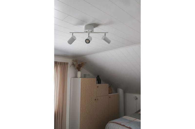 Spotti TRIO Marlina 3-osainen, Valkoinen - 3-osainen, Valkoinen - Valaistus - Hehkulamppu & polttimo - Spottivalaisin & alasvalo - Kattospotti