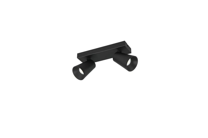 Spotti TRIO Sharp 2-osainen, Mattamusta/kulta - 2-osainen, Mattamusta/kulta - Valaistus - Hehkulamppu & polttimo - Spottivalaisin & alasvalo - Kattospotti