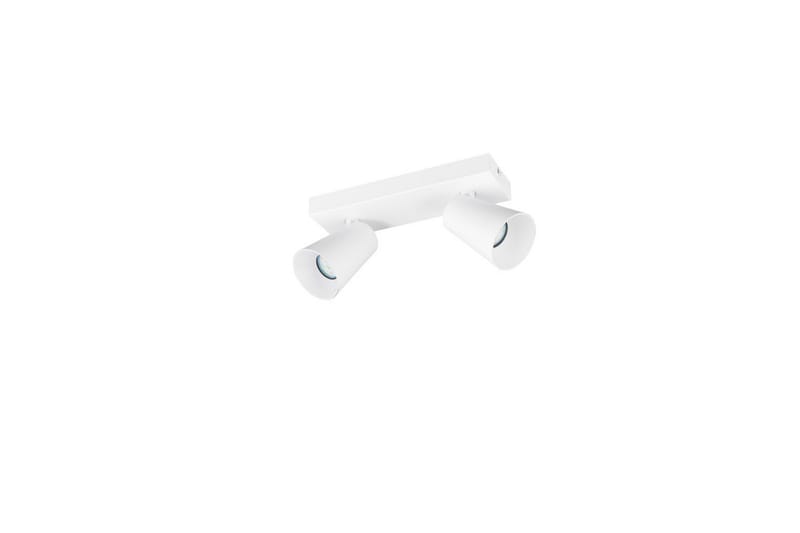 Spotti TRIO Sharp 2-osainen, Mattavalkoinen/kulta - 2-osainen, Mattavalkoinen/kulta - Valaistus - Hehkulamppu & polttimo - Spottivalaisin & alasvalo - Kattospotti