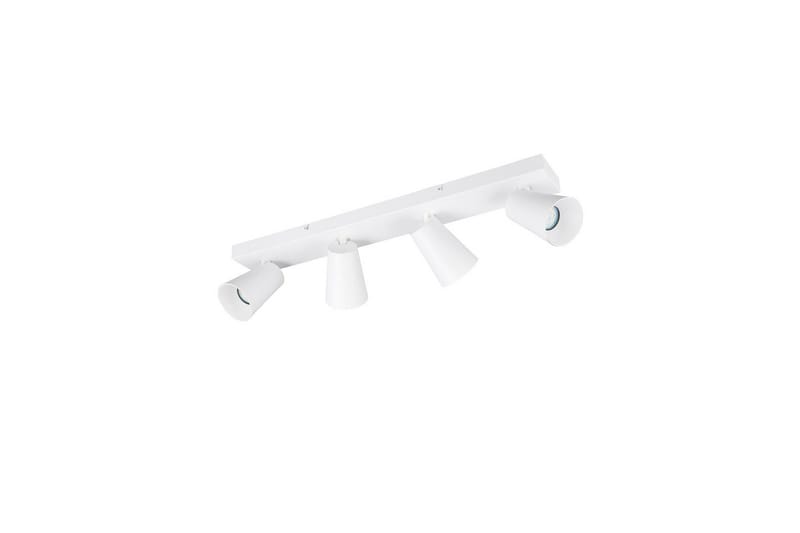 Spotti TRIO Sharp 4-osainen, Mattavalkoinen/kulta - 4-osainen, Mattavalkoinen/kulta - Valaistus - Hehkulamppu & polttimo - Spottivalaisin & alasvalo - Seinäspotti