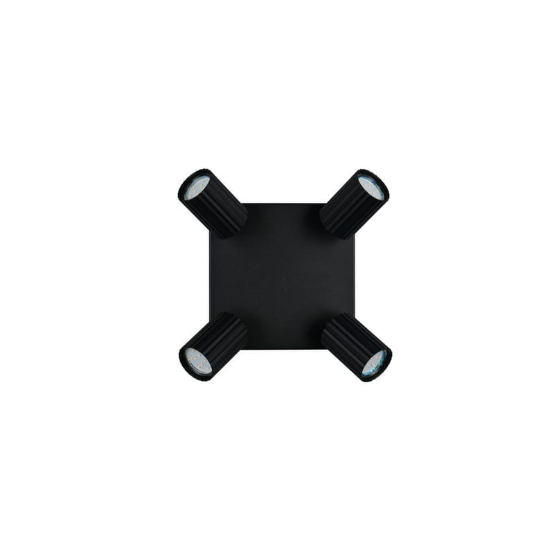 Spotti TRIO Soka - 4-osainen, Mattamusta - Valaistus - Hehkulamppu & polttimo - Spottivalaisin & alasvalo - Kattospotti