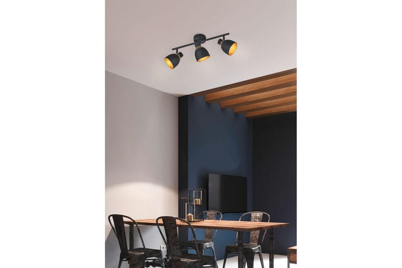 Spotti TRIO Punch 3-osainen - 3-osainen - Valaistus - Hehkulamppu & polttimo - Spottivalaisin & alasvalo - Kattospotti