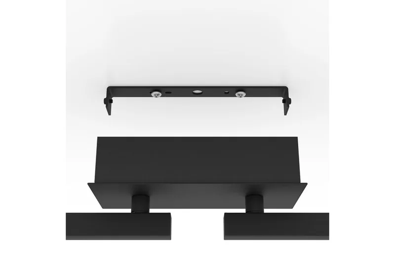 Spotvalonki Eglo Cardillio 2 4 lampulla - Musta - Valaistus - Hehkulamppu & polttimo - Spottivalaisin & alasvalo - Kattospotti