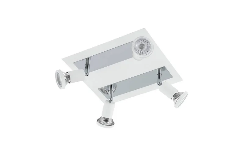 Spotvalonki Eglo Sarria Neliö Valkoinen, Kromi, Valkoinen/Kromi