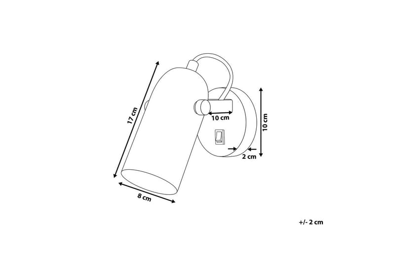 Thika Kohdevalaisin E27 - Musta - Valaistus - Hehkulamppu & polttimo - Spottivalaisin & alasvalo - Seinäspotti