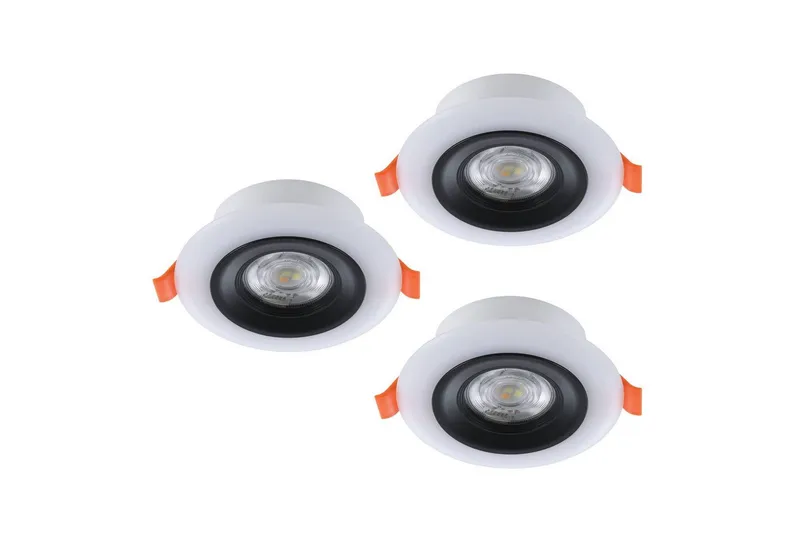 Upotettava valaisin Eglo Calonge RGB 3 kpl musta, valkoinen, Musta/Valkoinen