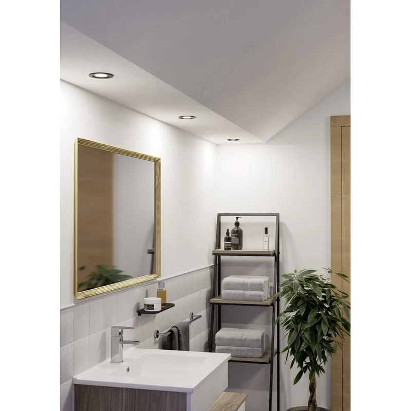 Upotettu Valaisin Barranco IP44 30 mm 3000K Sarja, 3 kpl - 8,4 cm - Valaistus - Hehkulamppu & polttimo - Spottivalaisin & alasvalo - Kattospotti